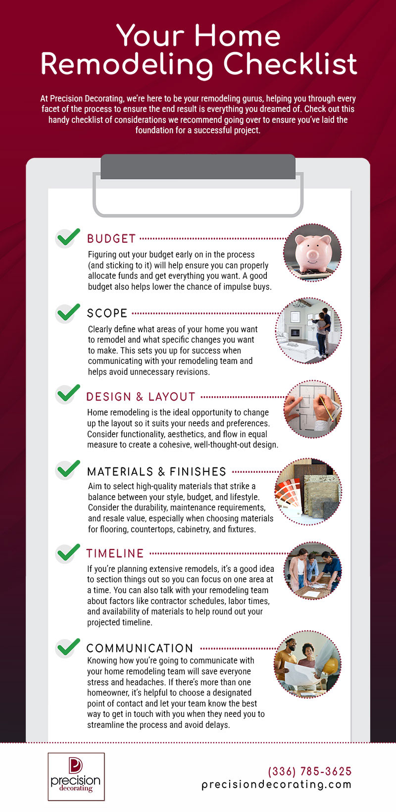 Check Off All the Boxes for Your Home Remodel.
